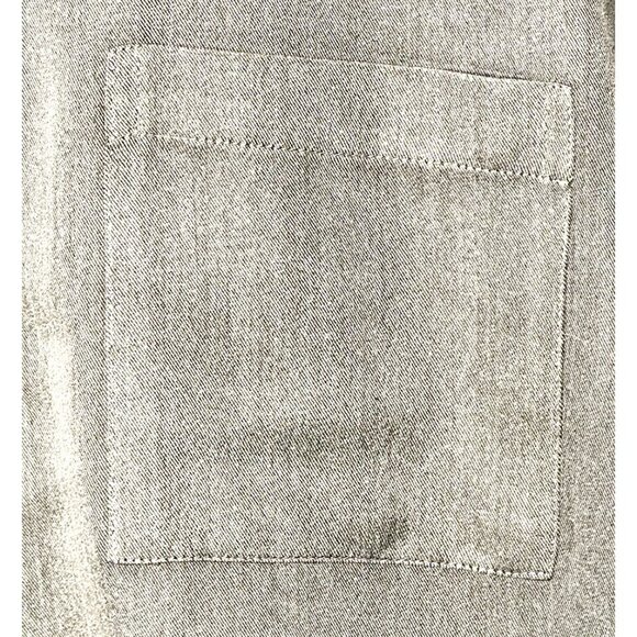 Private Member Mens Shirt Button Up Long Sleeve Casual Gray Size Large - Picture 5 of 9